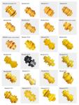 PC56 PC40 PC100 PC200 VIV40 SK60-8 MS30 excavator track roller for excavator