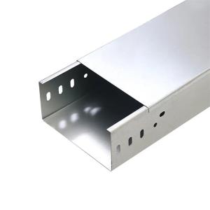 Wholesale Silver Galvanized Steel Cable Tray Non Flammable Wall/Floor-Mounted Tray With Corrosion Resistance from china suppliers