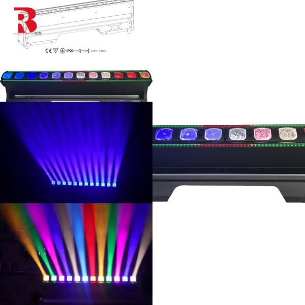 Bar With Zoom And Strip For Dj Disco Stage Performance 12*40W Led Moving Head