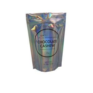 Wholesale Wholesale Customized Holographic Laminated Zip Lock Plastic Mylar Pouches Protein balls Bag from china suppliers