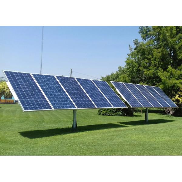 10kw 20kw 50kw Single Axis Solar Tracker 66m Solar Panel Pole Mount Tracking