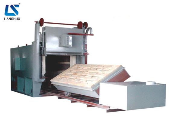 Industrial Trolley Type Furnace , Electrical Resistance Heating Treatment