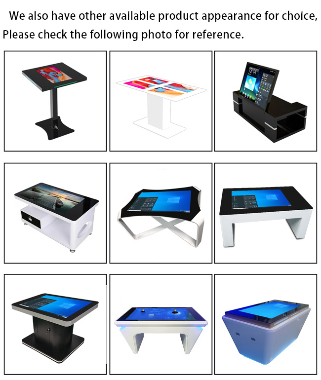Smart Touch Table Lcd Table 55'' Smart Android Interactive Multitouch Lcd Computer