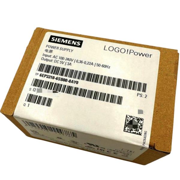 SIEMENS 6EP3310-6SB00-0AY0 LOGO!POWER 5 V / 3 A STABILIZED POWER SUPPLY INPUT: