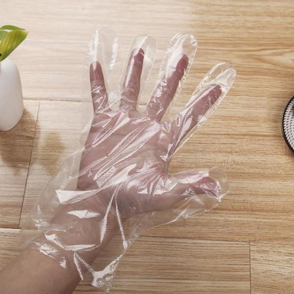 PE Disposable Plastic Glovese For Hand Care Isolation Cooking Rainwater