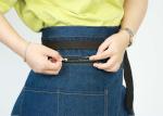 Split Half Length Denim 40*65cm Kitchen Cooking Apron