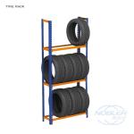 Heavy Duty Stacking Detachable Durable Metal Tire Rack Storage System For
