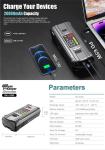 Multifunctional 12v Car Jump Starter 3000A Power Bank Lithium Battery Portable