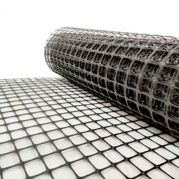 Fire Retardant PP Biaxial Geogrid For Coal Mines Anti Inflaming / Extruded PP