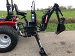 Backhoe - 3 Point Backhoe For Small Japan Tractors ;Farm implement tractor