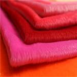 knitting fleece fabric polyester super soft short pile plush Knitting Fabric