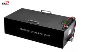 Wholesale AGV High Capacity Lithium Ion Battery 48V 100Ah Communication RS485 LED SOC from china suppliers