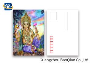 Wholesale Souvenirs Custom Lenticular Postcards 5D Effect Two Sides CMYK Printing from china suppliers