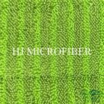 Green Color Microfiber Wet Mop Pads Twist Pile Refill Mop Fabric Home Cleaning