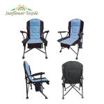 Portable Foldable Beach Chair Oxford Cloth Outdoor Camping Fishing For Events
