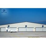 Painted Solid H-shape Main Frame Metal Shed Warehouse for Prefabricated Steel