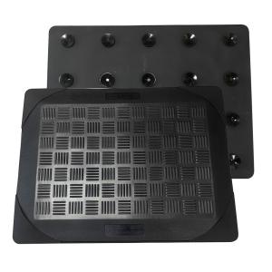 Wholesale Anti Static ESD Rubber Mat Stop Moving Dust Free Elasticity Anti Fatigue 650*450 from china suppliers