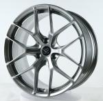 18 inch 3 hole hyper silver monoblock forged alloy wheels rims for smart