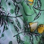 Mothproof Soft Tulle Fabric Anti Bacteria Tencel Blend Ramie Fabric T Shirt