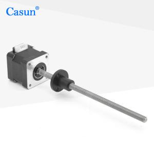 Wholesale Nema14 35x35x34mm Lead Screw Stepper Motor Tr8x4 P2 Mini Captive Stepper Motor from china suppliers