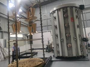 Wholesale High Efficiency Large Output Stainless Steel Vacuum PVD Multi Arc Gold Coating Machine from china suppliers