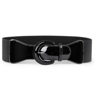Wholesale Polyester Women Elastic Belts Dressy 7.4cm Width Fashion from china suppliers