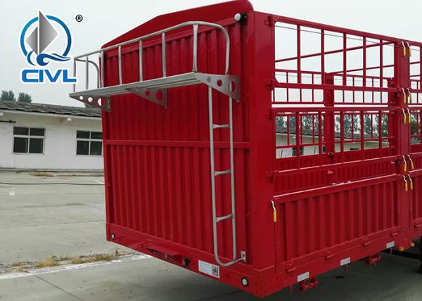 Fence cargo trailer Light Self - Weight Cargo Semi Trailer Truck Used In