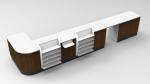 Supermarket Customized Color Grocery Store Retail Cashier Desk Counter