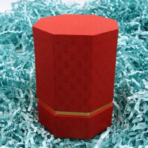 China Embossing Rectangle Gift Packaging Perfume Box Exquisite Packaging Paper Box on sale