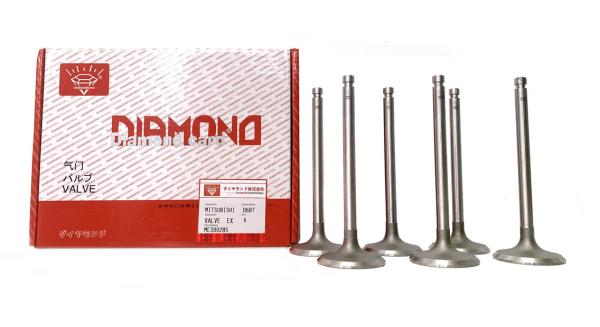 ME300285 ME031937 Mitsubishi Industrial Engine Parts Engine Intake Valve For
