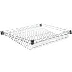 Slanted Display Angled Metal Shelf Easier For Customer to See & Access Items