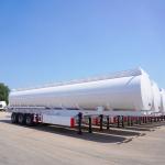 TITAN TITAN 3 /4 axles 45000/50000 liters Diesel Fuel Tanker Tank Semi Trailer
