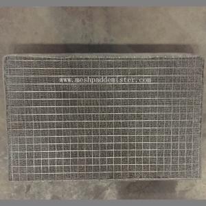 Wholesale Rectangle Shape Wire Mesh Mist Eliminator 400x500mm Anti Corrosion from china suppliers