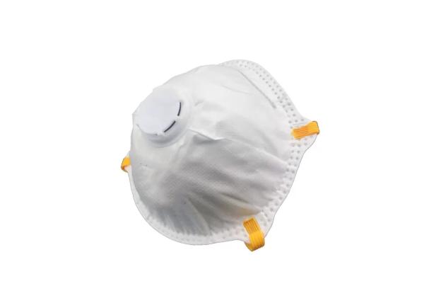 White FFP1V Anti Dust Face Mask , Disposable Non Woven Face Mask For Food