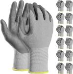 Custom Nitrile Coating Firm Grip Work GlovesNitrile Work Gloves Cotton Shell