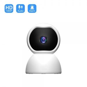 Wholesale Indoor auto tracking WIFI PT 1080P 2MP WIFI camera wireless onvif 128G TF card slot home security wifi camera from china suppliers