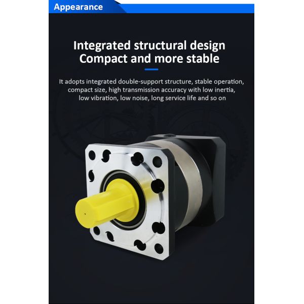 Lichuan Planetary Reducer Gearbox 20 to 1 20:1 PLF90 90mm Frame Size High Precision High Torque