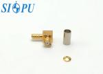 SMP Right-Angle Female RF Coaxial Connector – Compatible with RG316/U Cable