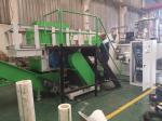 Waste Plastic Recycling Single Shaft Shredding Machine For Lumps Drum Barrel