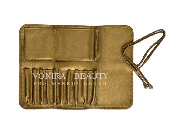 Comestic 10 Holes Makeup Brush Bags Artist Pencils Pouch Case Roll Up Storage