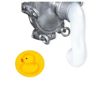 Wholesale Transparent 9.5MPa Liquid Silicone Rubber Kids Food Feeding Plate from china suppliers