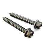 Yellow Concrete Screws 1-1/4 Inch Coarse Thread Fastening Objects