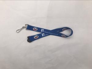 Wholesale High School Blue Color Breakaway Id Dye Sublimation Lanyards Custom Logo Printing from china suppliers