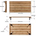 Chopping Blocks for Commercial Buyers Multi-Functional Bamboo Countertop Cutting