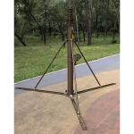 10m manual crank lifting telescopic mast-aluminum materials-telescoping mast