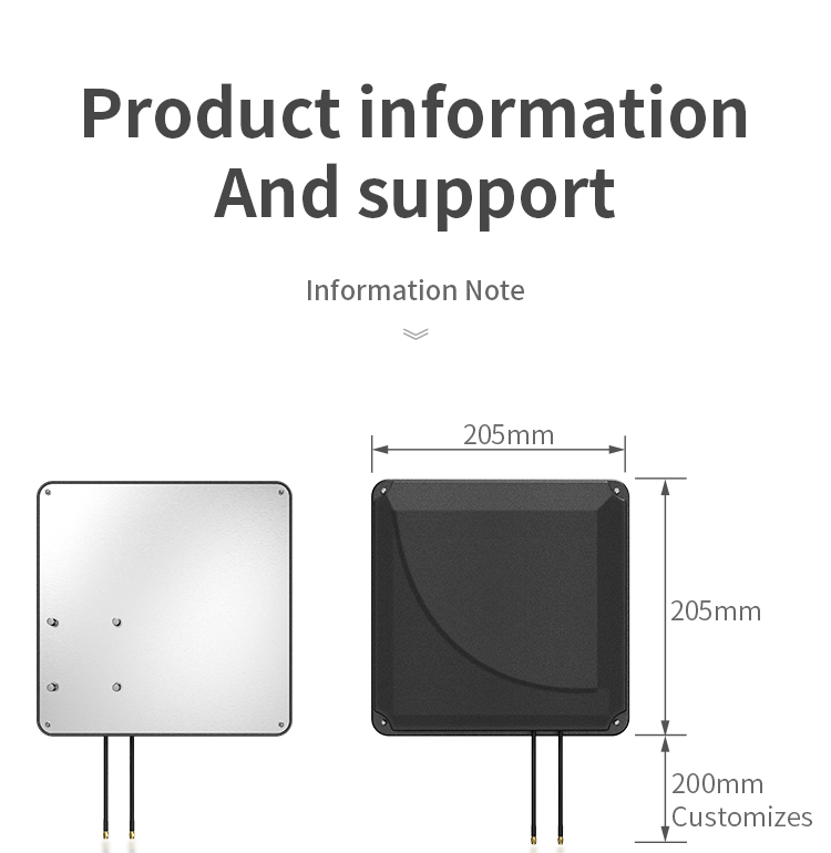 50ohm Impedance 4G Signal Repeater Antenna 30cm Length Ideal for Outdoor Applications