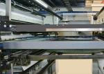 Pizza Box Automatic Carton Box Die Cutting Machine With Lead Edge Feeding