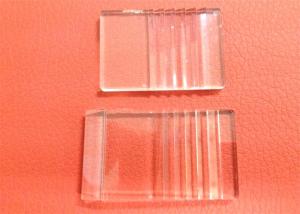 Wholesale Design / Custom Made OEM / ODM Fresnel guide Plate Diamond Turning Optics Colorless PMMA 49.75x30x1.5 HR Coating from china suppliers