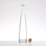 Base Material Super Flint Glass 700ml Vodka Bottle for Luxury Whiskey and Liquor