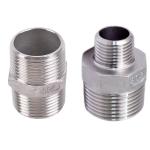 Male Connection Stainless Steel 201 304 NPT/BSPP/BSPT Threaded Pipe Fitting for